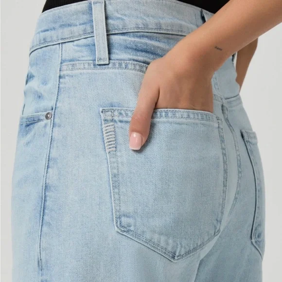 PAIGE Arellia Ankle Barrel Leg Jean Fernanda 28 / 6 New - Picture 5 of 9